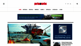 What Portosenavios.com.br website looked like in 2018 (5 years ago)