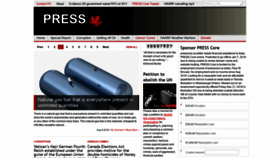 What Presscore.ca website looked like in 2018 (5 years ago)
