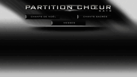 What Partitionchoeur.fr website looked like in 2018 (5 years ago)