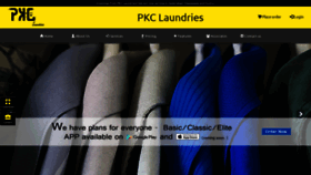 What Pkclaundries.com website looked like in 2019 (5 years ago)