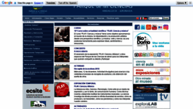 What Parqueciencias.com website looked like in 2019 (5 years ago)