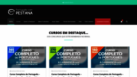 What Portuguescompestana.com.br website looked like in 2019 (5 years ago)