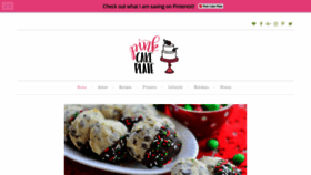 What Pinkcakeplate.com website looked like in 2019 (5 years ago)