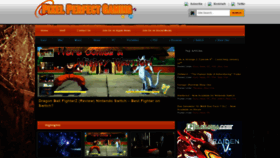 What Pixelperfectgaming.com website looked like in 2019 (5 years ago)