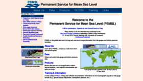 What Psmsl.org website looked like in 2019 (5 years ago)