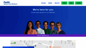 What Pacificmedicalcentre.com.au website looked like in 2019 (5 years ago)