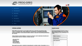 What Prog-greg.pl website looked like in 2019 (5 years ago)