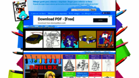 What Pintar-colorear-dibujos.com website looked like in 2019 (5 years ago)