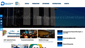 What Polytechnice.fr website looked like in 2019 (5 years ago)