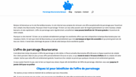 What Parrainboursorama.net website looked like in 2019 (5 years ago)