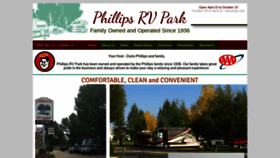 What Phillipsrvpark.com website looked like in 2019 (5 years ago)