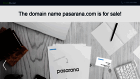 What Pasarana.com website looked like in 2019 (5 years ago)