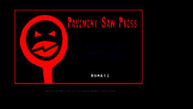 What Pavementsaw.org website looked like in 2019 (5 years ago)