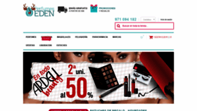 What Perfumeseden.com website looked like in 2019 (5 years ago)