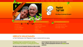 What Pflegedienst-engel.de website looked like in 2019 (5 years ago)
