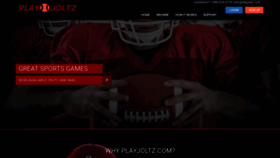 What Playjoltz.com website looked like in 2019 (5 years ago)