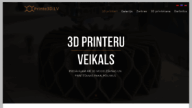 What Printe3d.lv website looked like in 2019 (5 years ago)