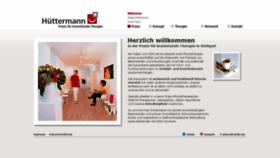 What Praxis-huettermann.de website looked like in 2019 (5 years ago)