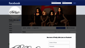 What Prettylittleliars.com website looked like in 2019 (5 years ago)