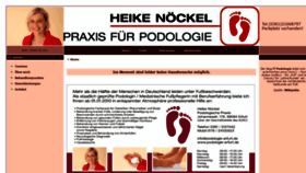 What Podologie-erfurt.de website looked like in 2019 (5 years ago)