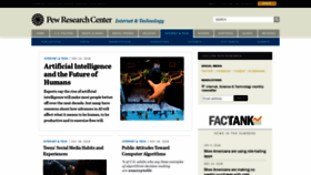What Pewinternet.org website looked like in 2019 (5 years ago)