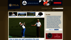 What Pga.com website looked like in 2019 (5 years ago)