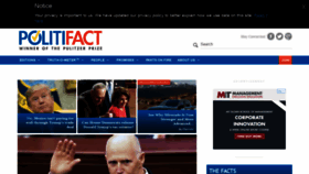 What Politifact.com website looked like in 2019 (5 years ago)