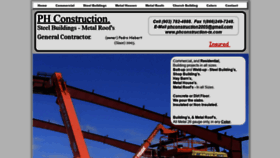 What Phconstruction-tx.com website looked like in 2019 (5 years ago)