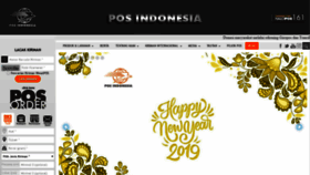 What Posindonesia.co.id website looked like in 2019 (5 years ago)