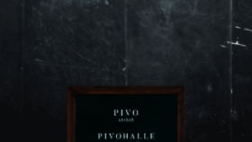 What Pivo.hu website looked like in 2019 (5 years ago)