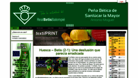 What Pbsanlucar.com website looked like in 2019 (5 years ago)
