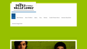 What Perks-of-being-a-wallflower.com website looked like in 2019 (5 years ago)