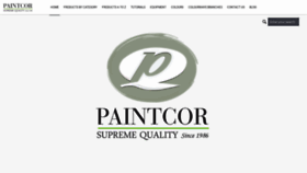 What Paintcor.co.za website looked like in 2019 (5 years ago)