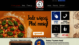 What Pizzadominium.pl website looked like in 2019 (5 years ago)