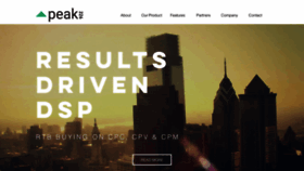 What Peak226.com website looked like in 2019 (5 years ago)