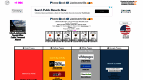 What Phonebookofjacksonville.com website looked like in 2019 (5 years ago)