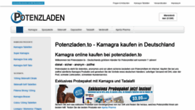 What Potenzladen.eu website looked like in 2019 (5 years ago)