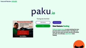 What Paku.io website looked like in 2019 (5 years ago)
