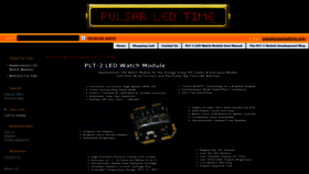 What Pulsarledtime.com website looked like in 2019 (5 years ago)