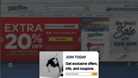 What Peterglenn.com website looked like in 2019 (6 years ago)