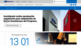 What Progreso.com.do website looked like in 2019 (5 years ago)