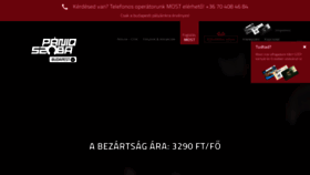 What Paniqszoba.hu website looked like in 2019 (5 years ago)