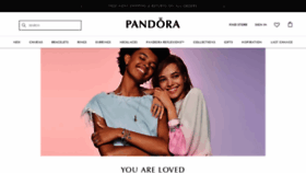 What Pandora.net website looked like in 2019 (5 years ago)