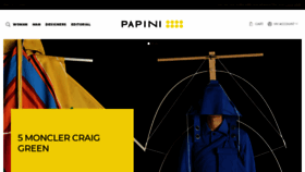 What Papinistore.com website looked like in 2019 (5 years ago)
