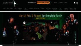 What Pyramidmartialarts.com website looked like in 2019 (5 years ago)