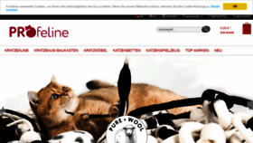 What Profeline-katzenshop.de website looked like in 2019 (5 years ago)