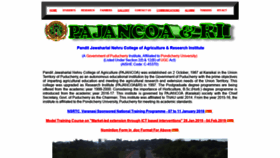 What Pajancoa.ac.in website looked like in 2019 (5 years ago)