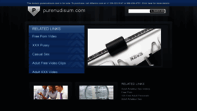 What Purenudisum.com website looked like in 2019 (5 years ago)