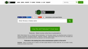 What Putlocker9.ru website looked like in 2019 (5 years ago)