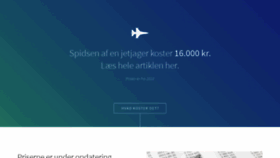 What Prisinfo.dk website looked like in 2019 (5 years ago)